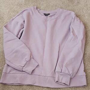 Eddie Bauer lavender sweatshirt, size Small